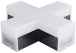 Кросовий з'єднувач системи LINEAR LIGHT Чорний V-TAC VT-4140 4000K 1200lm Гарантія 3 роки