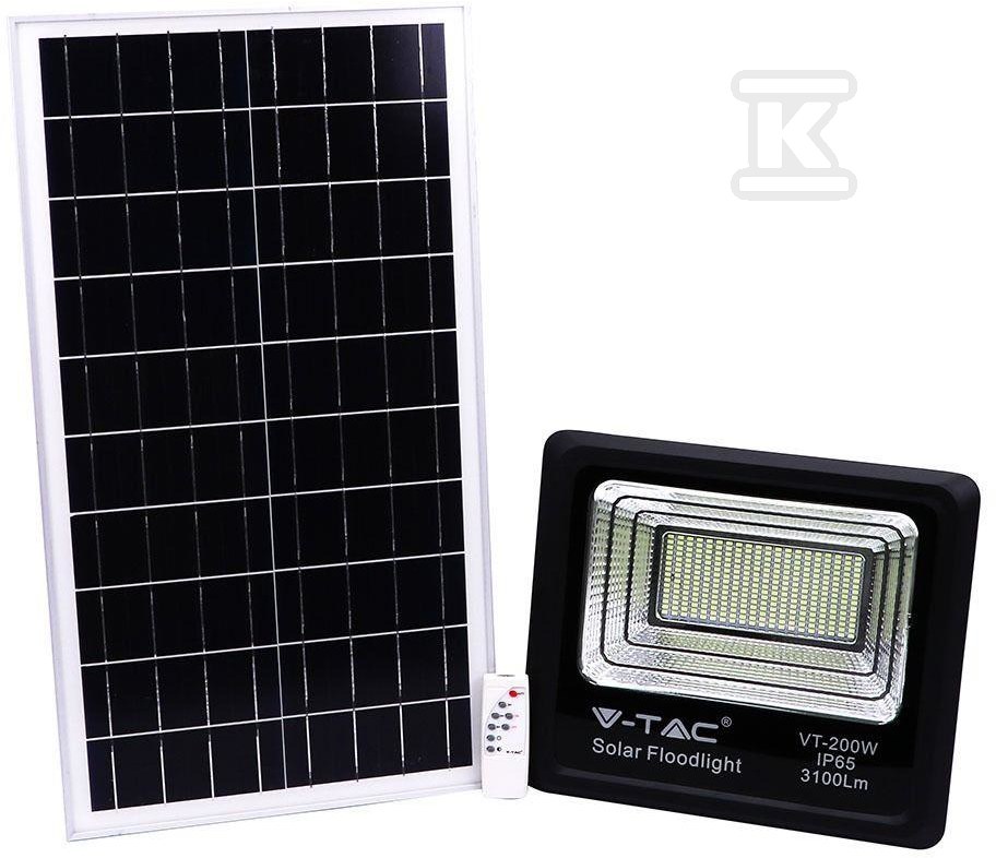 Projektor LED Solarny V-TAC 40W Czarny - 8577