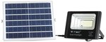 V-TAC 16W schwarzer LED-Solarprojektor IP65, Fernbedienung, Timer VT-40W 4000K 1050lm