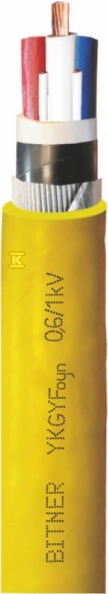 Kabel górniczy YKGYFoyn 0,6/1KV 3x25/16 - GP0602