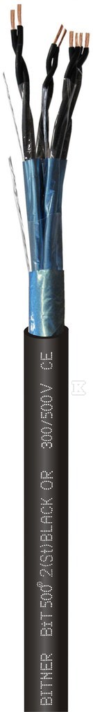 Провід керування BiT 500 2(St) ЧОРНИЙ - SB3081