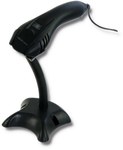 1D laser barcode reader with stand, 50861