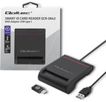 Intelligenter ID-Chipkartenleser, USB 2.0, Plug&Play SCR-0642, 50642