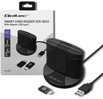 Smart ID chipkártya-olvasó SCR-0632, USB Type C, 50632