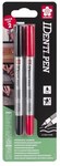 IDenti-Pen markers black + red, Sakura