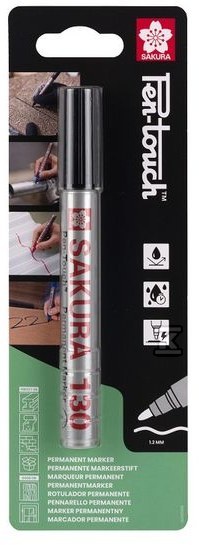 Pen-Touch marker 130 fekete, Sakura - SKBL130SAK1A