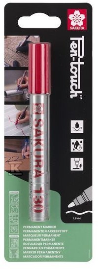 Marker Pen-Touch 130 czerwony, Sakura - SKBL130SAK1B