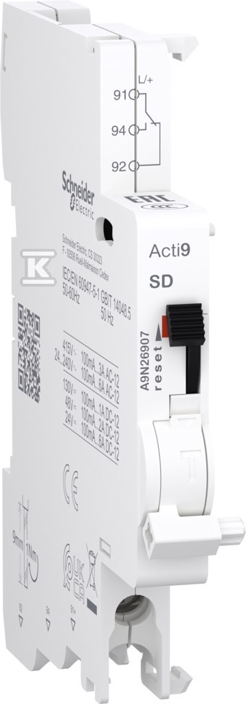 Контакт сигналізації Acti9 SD - A9N26907