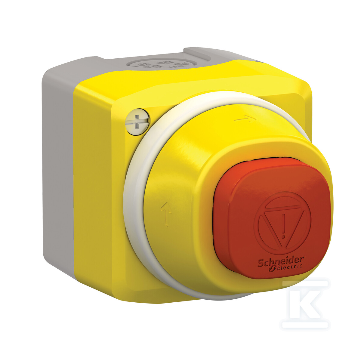Підсвічування Emergency Stop, касета - XALK84W3BG