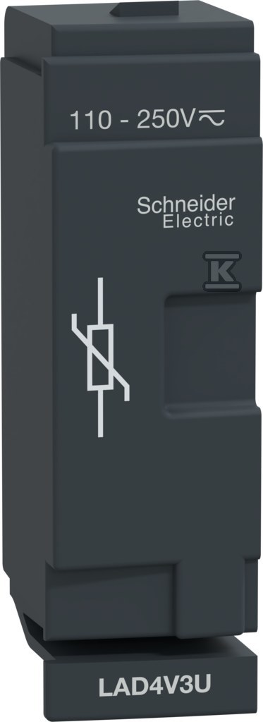 Варистор TeSys Deca, для LC1D40A/D65A, - LAD4V3U