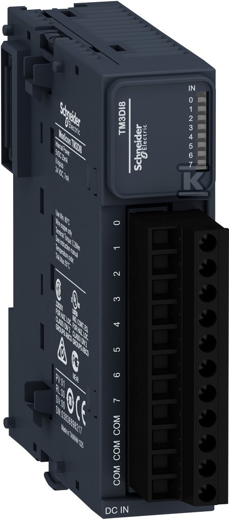 Модуль цифрових входів, 8 входів, 24 - TM3DI8