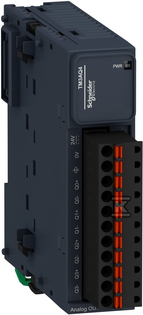 Moduł wyjść analogowych, 4 wyjścia - TM3AQ4G
