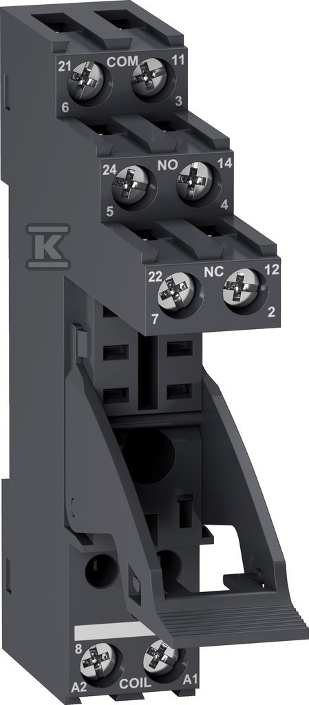 Gniazdo RGZ, 2 C/O 5A, 250 V - RGZE1S48M