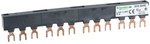 Szyna 3biegunowa 4 odpływy 45mm 63A