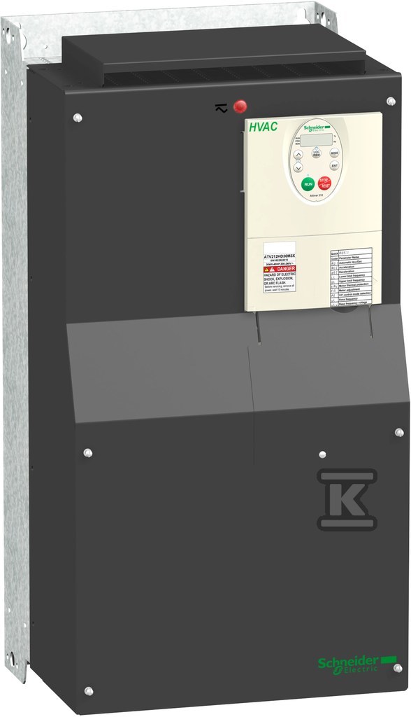 Altivar 212 HVAC 3 ~ 400VAC 75.0kW IP21 - ATV212HD75N4