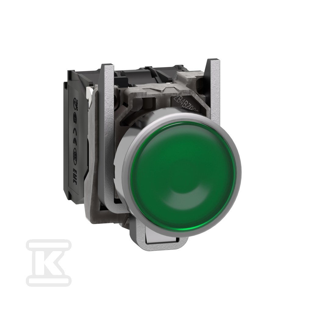 Przycisk kryty podświetlany LED NO+NZ - XB4BW33B5