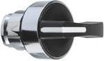 Przełącznik 3 pozycyjny czarny stabilny długie metalowy
