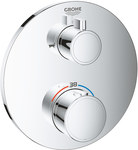 Grohtherm Thermostatic bath mixer for controlling two water outlets