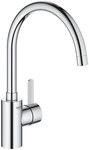 Eurosmart Cosmopolitan Single lever sink mixer, chrome, spout swivel angle 0°/150°, separate water channels, 35 mm ceramic head