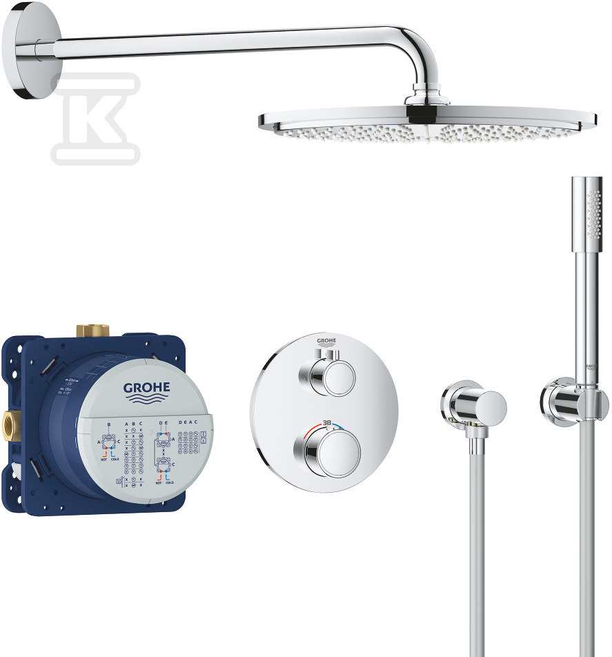 Grohtherm Concealed Shower system with - 34731000