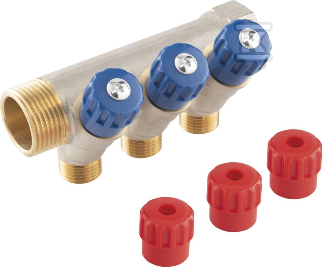 Колектор для сантехніки 1"x1/2", - RDW250400