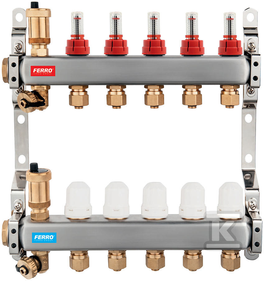 4-way distributor with thermostatic - SN-RZP04S