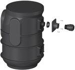 Перекачувальна станція Aquapump Small, Mono STF1300, поплавок насоса, адаптер монтажний, каналізаційні стічні води