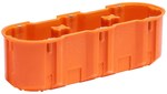 M3x60DF MULTIWALL SLIM flush-mounted box, orange