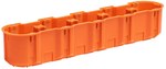 M5x60DF MULTIWALL SLIM flush-mounted box, orange