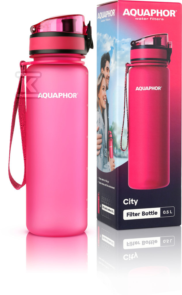 City pink filter bottle - 510303