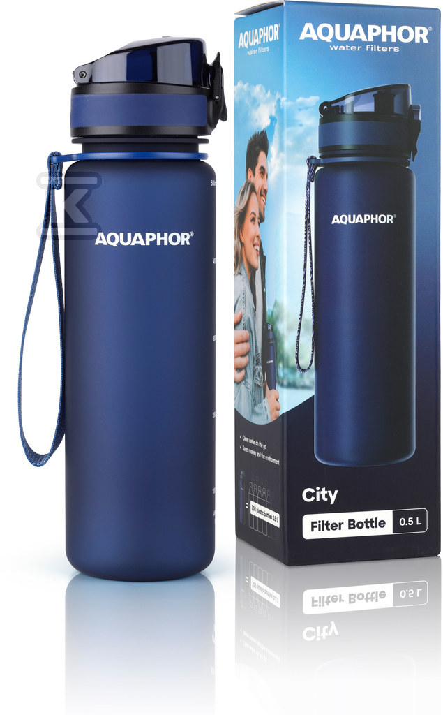 Фільтруюча пляшка City гранатового - 511430