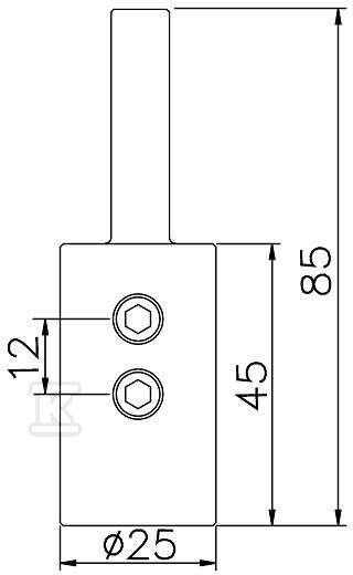 Głowica do PW z opaską termokurczliwą - AH39002