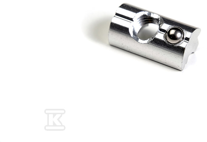 Wpust Aluminiowy M8 z kulką - 50032