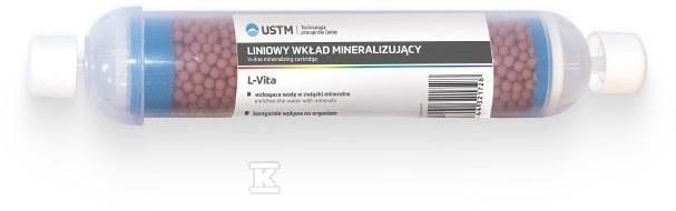 Wkład liniowy mineralizujący do Silvera - L-VITA Q