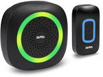 DANCE II battery-powered wireless doorbell, BLACK TYPE: ST-420B