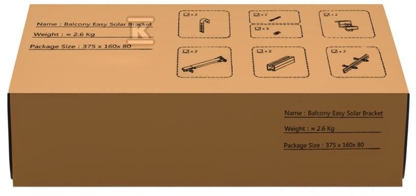 Adjustable PV Set Holder for PV Panels - 11587