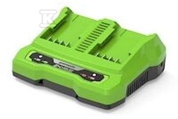 Charger 2 A Dual Slot Greenworks - GR2931907