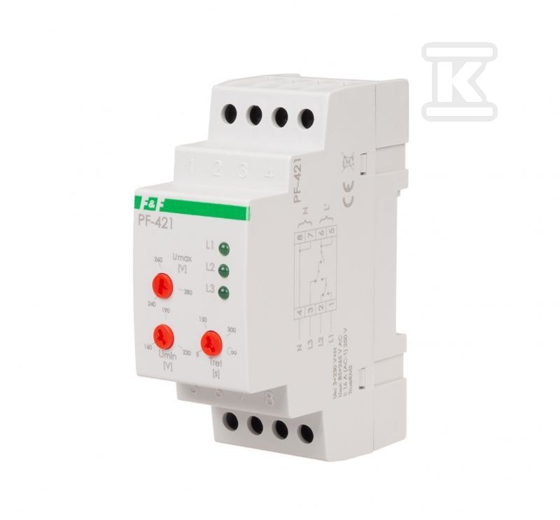 Automatic phase switch with adjustable - PF-421-TRMS