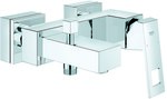 Eurocube - single lever bath mixer, wall mounted