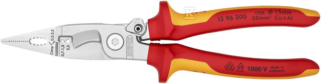 Pliers for electrical installation work - 13 96 200