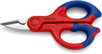 Scissors for electricians With multi-component tips, glass fiber reinforced 155 mm (self-service sales card/blister)