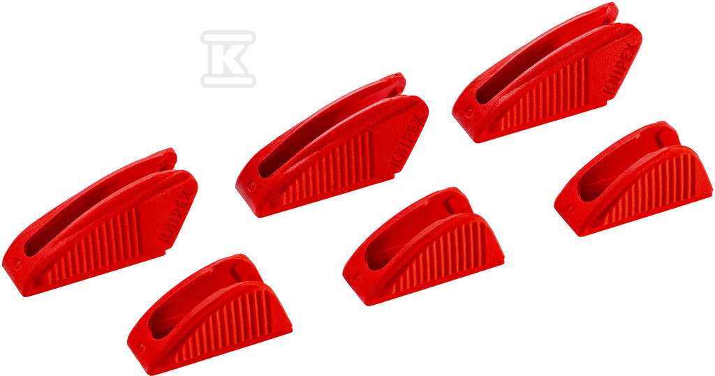 Three pairs of plastic jaw protectors - 86 09 250 V01