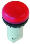 Lamp M22-LC-R, compact, flat, red