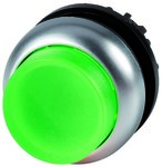 Drive M22-DLH-G illuminated push button protruding green spring-return