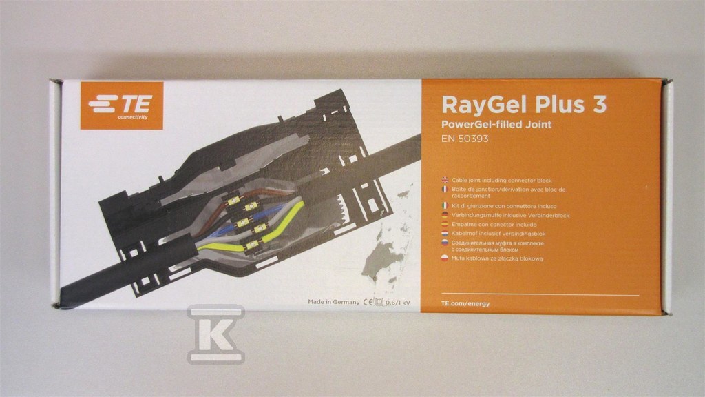 Mufa żelowa, rozgałęźna lub przelotowa - RAYGEL-PLUS-3