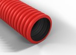 Conducta ondulata in spirale, diametru 160mm QRK 160/25 FLEX RED 450N /25m/