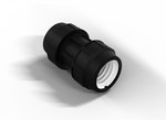 Conector pentru țevi de fibră optică, diametru 32mm QZS 32