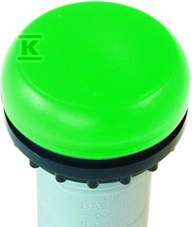 The M22-LC-G compact, flat, green lamp - 216909