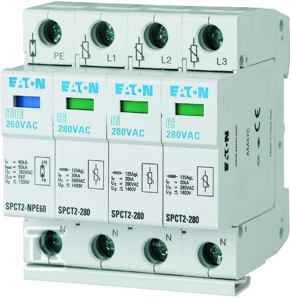 Zvodič prepätia SPCT2-280-3+NPE - 167620