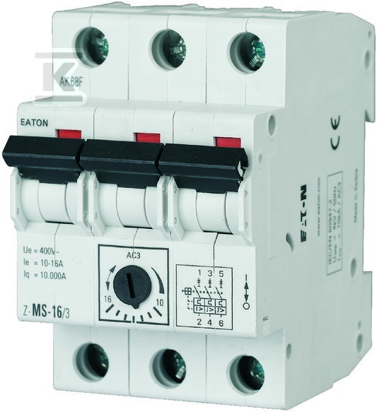 3-pole motor circuit breaker Z-MS-2,5/3 - 248408